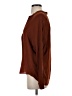 Vince. 100% Silk Brown Long Sleeve Silk Top Size 2 - photo 5