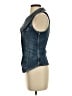 Ganni Blue Denim Vest Size S - photo 5