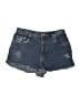 Bill Blass 100% Cotton Blue Denim Shorts Size 6 - photo 1