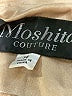 Moshita 100% Polyester Gold Blazer Size 14 - photo 6