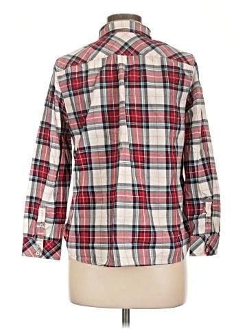 Talbots Long Sleeve Button-Down Shirt (view 2)