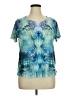 Assorted Brands Tie-dye Blue Short Sleeve T-Shirt Size 1X - photo 1