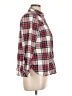 Talbots Plaid Red Long Sleeve Button-Down Shirt Size Lg Petite - photo 4
