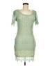 Ark & Co. 100% Polyester Green Cocktail Dress Size M - photo 1