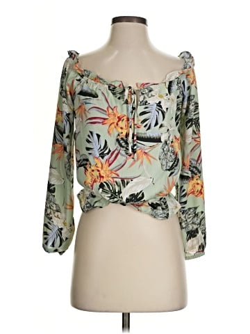 Guess 3/4 Sleeve Blouse (view 1)