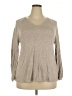 Style&Co Tan Pullover Sweater Size XXL - photo 1