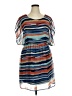 Bobeau 100% Polyester Stripes Blue Casual Dress Size XL - photo 1
