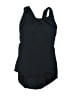 Assorted Brands 100% Polyester Solid Black One Piece Swimsuit Size 8 - photo 1
