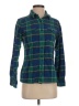 Patagonia Plaid Green Long Sleeve Button-Down Shirt Size 4 - photo 1