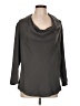 Theory Gray Blouse Size L - photo 1
