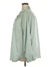 Torrid Solid Green Long Sleeve Blouse Size 3X Plus (3) - photo 5
