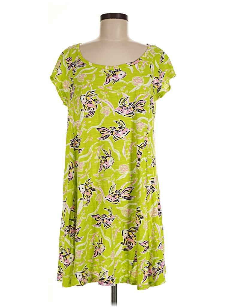 Pre-owned Crown & Ivy Casual Dress In Green