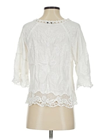 Democracy 3/4 Sleeve Blouse (view 2)