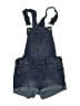 BLUE SPICE Blue Overall Shorts Size 1 - photo 1