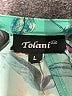 Tolani 100% Silk Teal Blouse Size L - photo 7