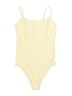 OQQ Yellow Bodysuit Size S - photo 1