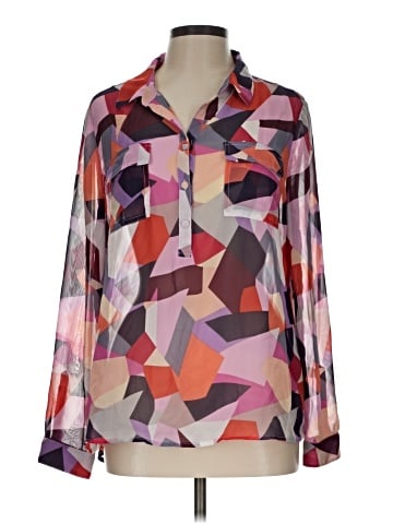 Liz Claiborne Long Sleeve Blouse (view 1)