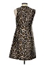 J.Crew 100% Polyester Animal Print Brown Cocktail Dress Size 0 - photo 2
