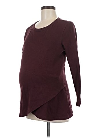 Old Navy - Maternity Long Sleeve T-Shirt (view 1)