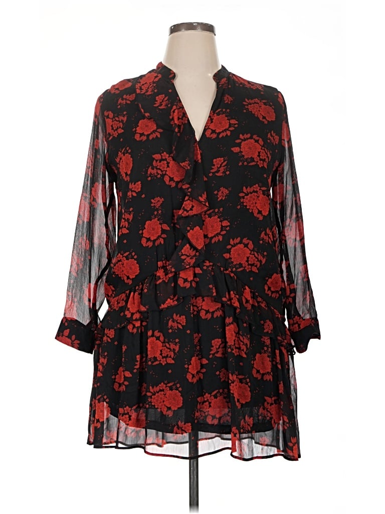 Pre-owned Zara Kimono In Red