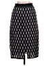 Tory Burch 100% Polyester Argyle Black Formal Skirt Size 0 - photo 2