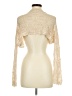 Romwe 100% Acrylic Gold Cardigan Size M - photo 2