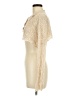 Romwe 100% Acrylic Gold Cardigan Size M - photo 5