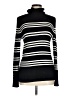 Talbots Stripes Black Turtleneck Sweater Size M - photo 1