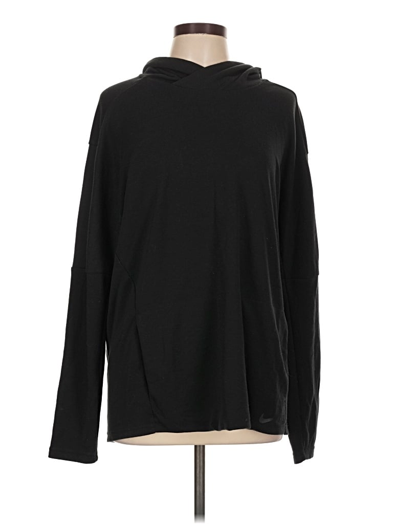 Pre-owned Nike Turtleneck Sweater In Black
