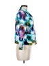 Lafayette 148 New York Print Teal Jacket Size 6 - photo 4