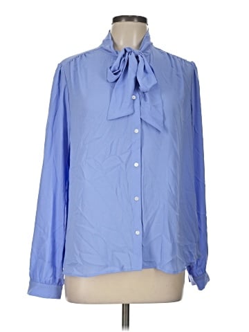 J.Crew Factory Store Long Sleeve Blouse (view 1)