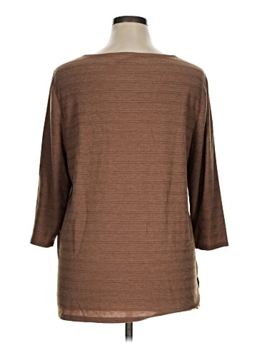 Chico's 3/4 Sleeve T-Shirt (view 2)