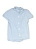 Unbranded Blue Short Sleeve Button-Down Shirt Size 5 - photo 1