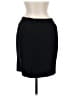Apostrophe Solid Black Formal Skirt Size 6 (petite) - photo 2