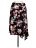Versona Floral Black Casual Skirt Size M - photo 2