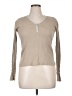 TOAST 100% Cotton Tan Long Sleeve Henley Size 14 - photo 1
