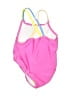 Unbranded Color Block Pink One Piece Swimsuit 12-18 MO / 18 MO - photo 2