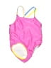 Unbranded Color Block Pink One Piece Swimsuit 12-18 MO / 18 MO - photo 1
