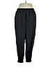 MPG Solid Black Track Pants Size 1X - photo 1