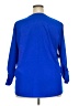Knapp Studio 100% Polyester Blue 3/4 Sleeve Blouse Size 2X - photo 2