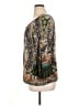 BILA 100% Rayon Green 3/4 Sleeve Blouse Size XL - photo 5