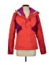 The North Face 100% Polyester Color Block Orange Jacket Size S - photo 1