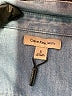 CALVIN KLEIN JEANS 100% Cotton Blue Denim Jacket Size S - photo 6
