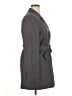 Amanda Uprichard Gray Trenchcoat Size XL - photo 4