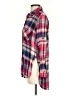 E2 Clothing Plaid Red Long Sleeve Button-Down Shirt Size S - photo 5