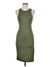 Contour Solid Green Casual Dress Size M - photo 1