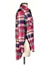 E2 Clothing Plaid Red Long Sleeve Button-Down Shirt Size S - photo 4