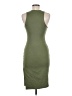Contour Solid Green Casual Dress Size M - photo 2