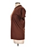 Assorted Brands 100% Cotton Solid Brown Short Sleeve Turtleneck Size L - photo 5