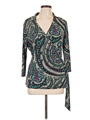 Ann Taylor Factory 3/4 Sleeve Top (view 1)